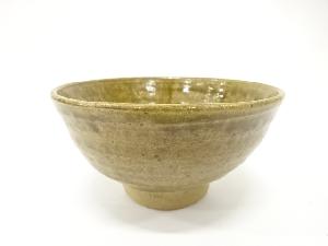 作家物　草釉　茶碗